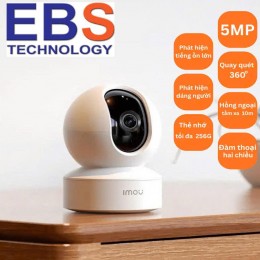 CAMERA IMOU 5MP 3K ĐÀM THOẠI XOAY 360