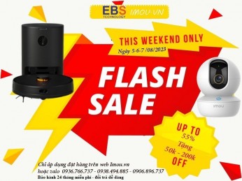 CAMERA IMOU CUỐI TUẦN SĂN GIÁ SỐC  - GIẢM NGAY TIỀN MẶT ĐẾN 200K TẠI IMOU.VN