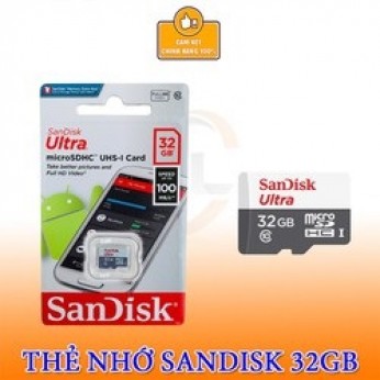 THẺ NHỚ SANDISK 32 GB chính hãng dành cho camera 